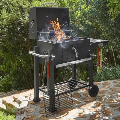 China Easily Assembled Charcoal Barbecue BBQ Grill Yard Picnic Roast Meat Oven for sale