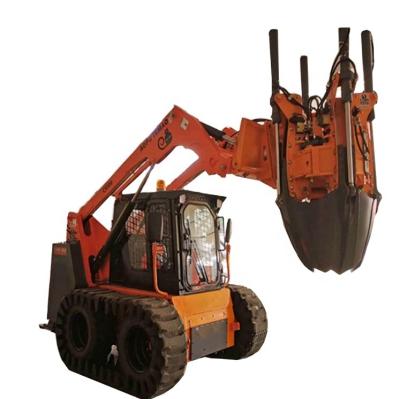 China Tree Digger Excavator Large Tree Spade Transplant Earth Moving Machinery for sale