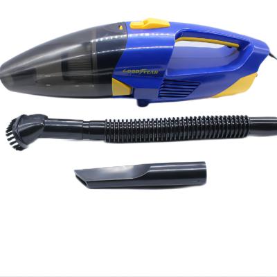 China Cyberpunk 12V 120W Wet and Dry Suction Use Wired Hand Held Rope Portable Vacuum Car Vacuum Cleaner for sale