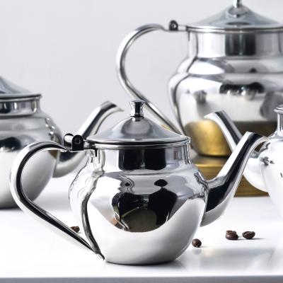 China Sustainable Colorful Moroccan Teapot and Stainless Steel Kettle with Cup Set for sale