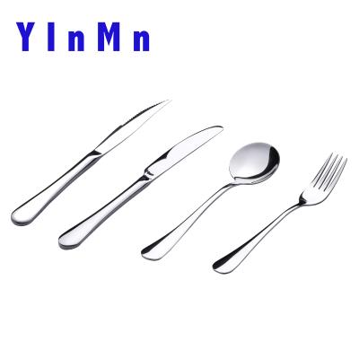 China Sustainable 24 Pcs Gift Set Stainless Steel Customize Stainless Steel Cutlery for sale