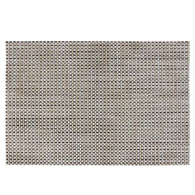 China PVC Water Proof Kitchen Table Place Mat Set Table Decoration Heat Resistant Stocked Weave Plastic Mat for sale