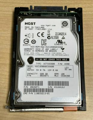 Κίνα D3-2S10-600u 600gb 2,5» αποθήκευση Unity300 400 500 D3122F ενότητας 10k SAN DELL EMC προς πώληση