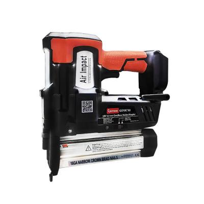 China Cordless Furniture Nail Gun 18V Battery Nail Gun MAKITA1815 Form Battery Brad Nailer High Quality Li-ion Battery Nail Gun GDY-AT50M for sale