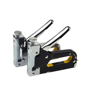 China Single Hardware 53 Way Hand Staple Gun Tacker, 4-14mm Heavy Duty All-Steel Heavy Duty Manual Gun Stapler GDY-202 for sale