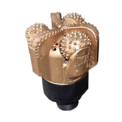 China The building material stores water well pdc blade steel body for drill bit pdc compound rock drill bit for sale