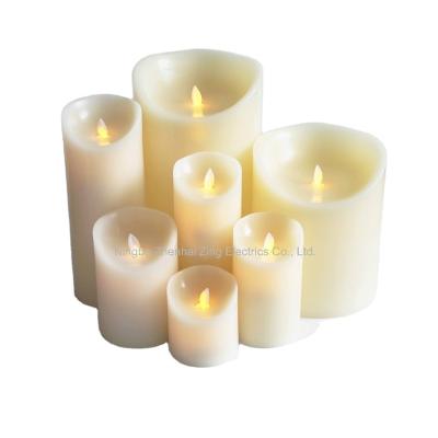 China Birthdays Wedding Gift Flickering Christmas Decor Battery LED Flameless Candle Holder for sale