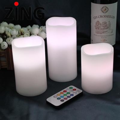 China Weddings Competitive Price LED Flames Dancing Candle With Movable Wick Decorative Candle for sale