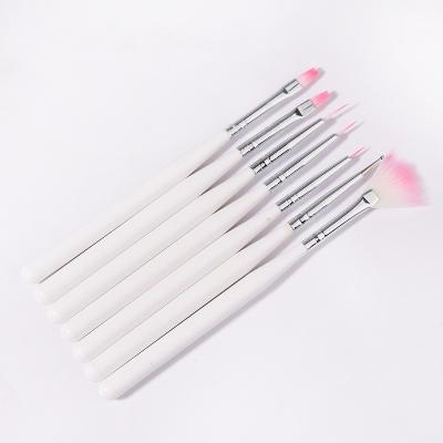 China NAIL Acrylic Kolinsky Nail Brush For Nail Art Brush Set Custom Logo Manicure Powder Nail Brush for sale