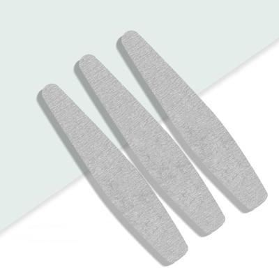 China Nail Care High Quality Nail Files 100/180 Dual Sided Zebra Nail File With Logo Olive Nail File for sale