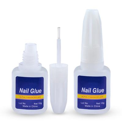 China Personal use for DIY and nail art for salon custom nail glue 10g press on nails strong adhesive nail glue for sale