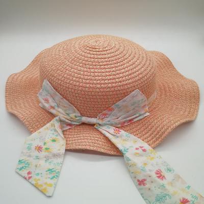 China Character Fashion Paperstraw Women's 100% Soft Straw Hat With Floral Band for sale