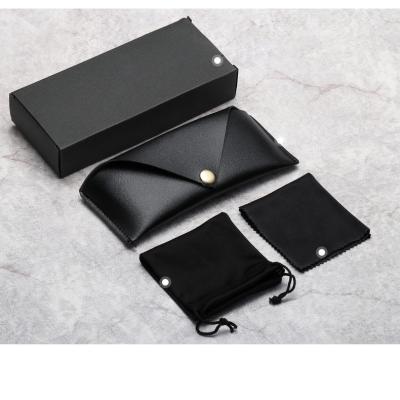 China 2021 summer fashionable best-selling new Logo Custom Luxury Sunglasses Case glass case .eco-friendly box set new fashion glass sunglasses leather case for sale