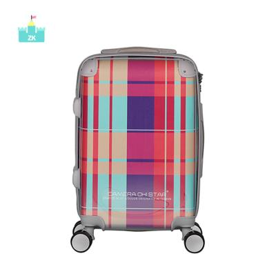 China Long Distance Carry On Luggage Suitcases Cheap Hot Sale Good Quality Carry Designers Luxury Suitcase On Luggage Cardboard Spinner 20 Color ABS Customized High Quality S-005 for sale