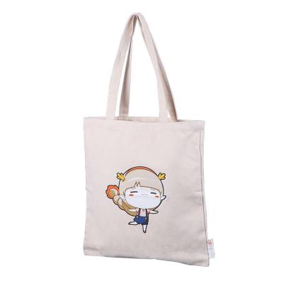 China New Latest Environmental Protection Fashion Shopping Zipper Printing High Quality Simple Stylish Listing Canvas Tote Bag With Custom for sale