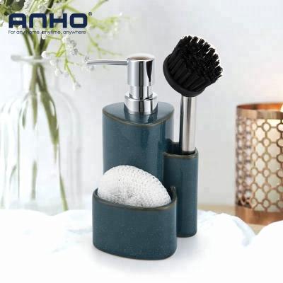 China Foam Soap Dispenser Anho Hot Selling Ceramic Soap Dispenser For Kitchen Cleaning for sale