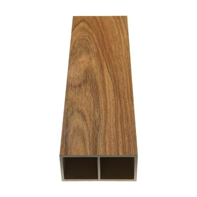 China Environmental Friendly Wpc Lumber Tubes Wpc Timber Tubes Hot Sale Timber Tubes Parquet Composite Timber Tubes for sale