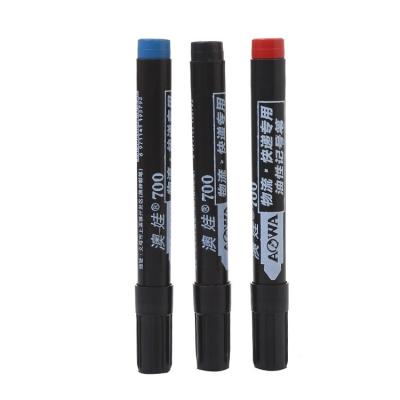 China New 700 Larger Thick Quick-drying Pen Waterproof Oily Head Non-fading Color Paint Wear-resistant Marker Pen F111 for sale