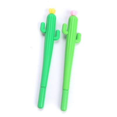 China Normal Wholesale Cartoon Factory Shape Creative Cute Charming Student Stationery Writing Smooth No Broken Ink Office Gel Pen for sale