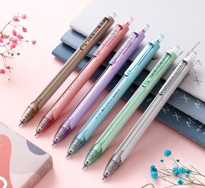 China Twinkle New Creative Smoke Color Refill Is St 0.5mm Cut Tip Replaceable Portable Carbon Black Press Gel Pen for sale