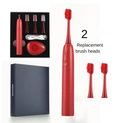 China Multi-speed Adjustment Electric Toothbrush Cheap Moving Toothbrush Red Blue Black OEM Rotating Flexible Electric Toothbrush Wholesale for sale