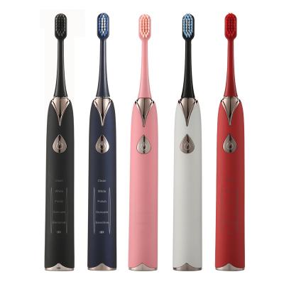 China Travel Ultrasonic Multispeed Smart Dental Electronic Plastic Hotel Custom Fit Electronic Nano Electric Toothbrush Product Sets for sale