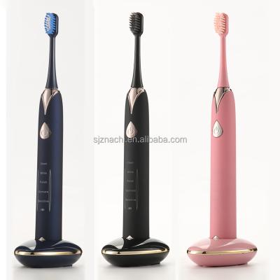 China Wholesale Adult Ultrasonic Automatic Electronic Smart Sonic Electric Toothbrush Multi-speed Adjustment Electric Toothbrush OEM 2022 for sale