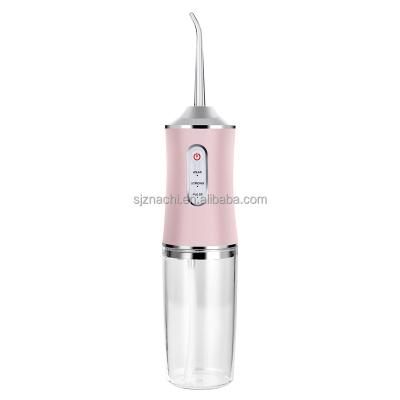 China Small And Portable Best Quality Wholesale Electric Wireless Dental Jet Water Flosser Oral Irrigator for sale