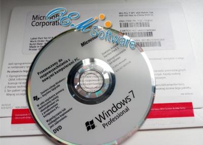 China Full Version Windows 7 Home Premium Box Global Activations Area DVD COA Inside for sale