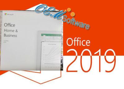 China Official Windows Office Professional Plus 2019 Key Card / PKC / DVD Box Available for sale