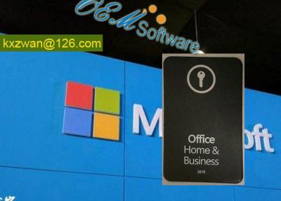 China Full Version Ms Office 2019 Pro / HB / Plus FPP Retail Key Windows Mac System for sale