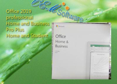 China DVD Box Microsoft Office Home And Business 2019 Fpp Package Retail Key for sale