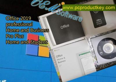 China Digital Office 2019 Pro Oem Key 2019 Professional Dvd Box Online Activation Key for sale