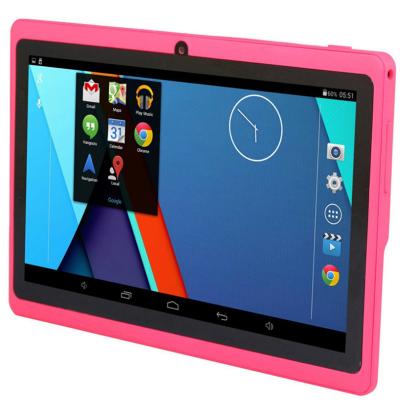 China Hot Selling Android 6.0 Quad Core Q8 Low Price 1024x600 Resolution 1GB 8GB RAM Wifi Kids Tablet Best Educational PC for sale