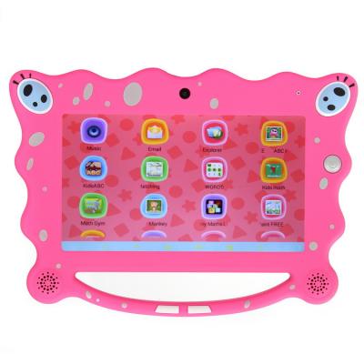 China Educational Hot Sale Gift For Kids Preinstalled Educational APP Android 7 Inch Kids Tablet PC With 1GB Ram 16GB Storage for sale