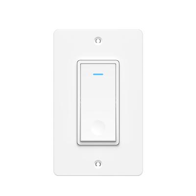 China Can be connected to lamps LONGQI Life Smart US UK WiFi Radio Control AC Power Power Switch, Factory Wholesale Smart Home Automation Switch for sale