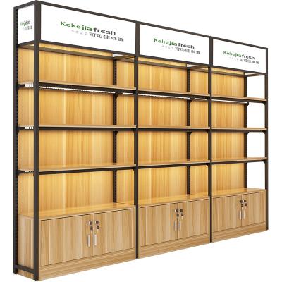 China Minimalist Supermarket Shelves Other Warehousing And Supermarket Supplies Showcase for sale