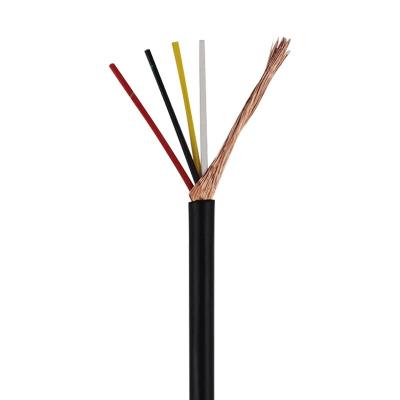 China Factory Price Overhead Insulated Control Cable Low Voltage Electrical Wire Soft Rvv Cable PVC Insulated And Sheathed for sale