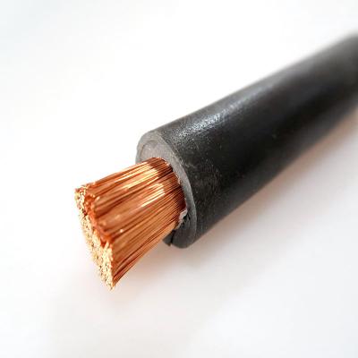 China 25mm 35mm 50mm Copper Conductor Industrial Rubber Insulated 70mm Welding Cable For Welding Machine for sale