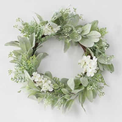 China JQSLH116 Popular Wedding Door Decoration Artificial Girls Flower Wreath Garland for sale