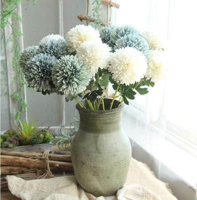 China Fabric Home Decoration Artificial Dandelion Flower Ball For Sale for sale