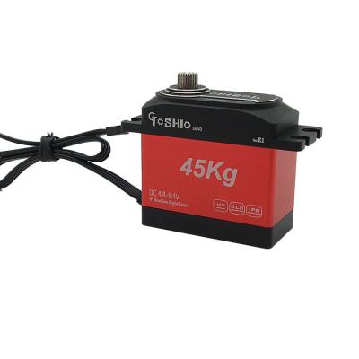 China Big Torque 45kg Digital BLS 25t Servo Arm Servo For Rc Car Airplane 40.7*20.5*35.5 mm for sale