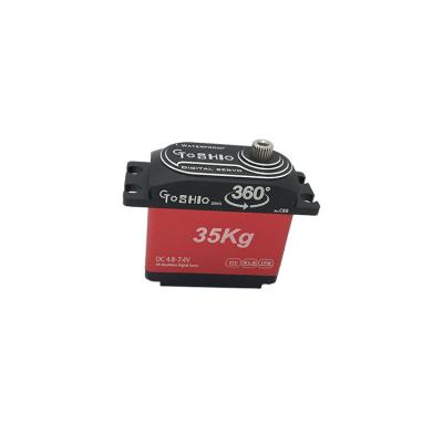 China TOSHIO C88 35kg Torque RC Model High Speed ​​Metal Steel Middle Frame Digital Rc Brushless Servo For Rc Car for sale