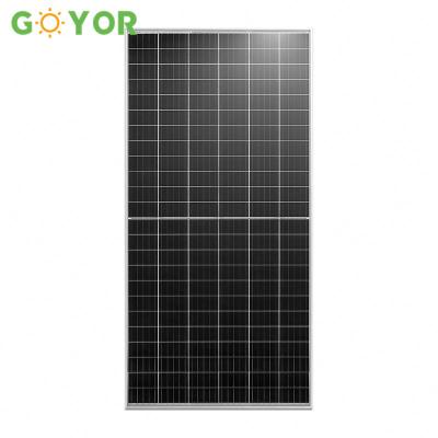 China 460 Watt Monocrystalline Solar Panel Ground Flat Grid Solar System Solar Power System Off Solar Cell for sale