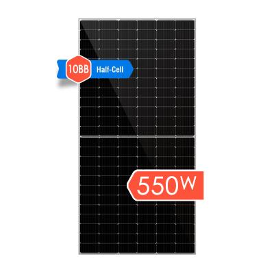 China Solar Power System Goyor Solar Panel 560w 550w 540w Half Solar Panel 144 Mono Solar Cells for sale