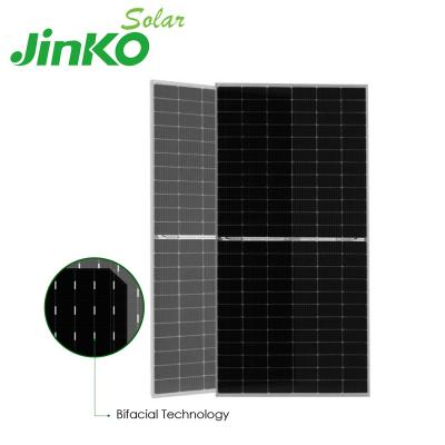 China Bifacial jinko solar panel 550w 560w 570w jinko solar panel n-type solar panel tiger jinko neo solar power system for sale