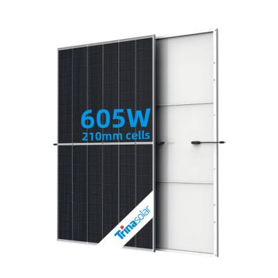 China Home System Trina Vertex Solar Panels 605W 580w 590w 600watt PV Solar Panels 600 Watt Solar Panel With High Quality for sale