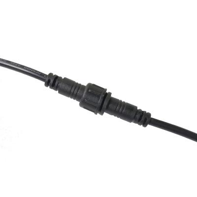 China Automotive Electrical Wire Connector IP67 M12 M8 Male Waterproof 2 4 Pin LED Power Cable for sale