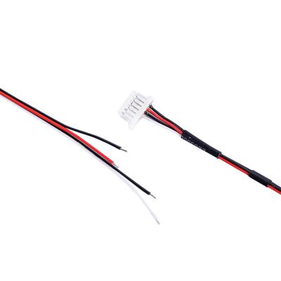 China Electronic 1.0mm 1.25mm 1.5mm 2.0 2.54mm 2/3/4/5/6 Pin Connector Electric Wire And Female Plug Shipping And Handling Cable Assembly Custom JST ZH PH XH for sale