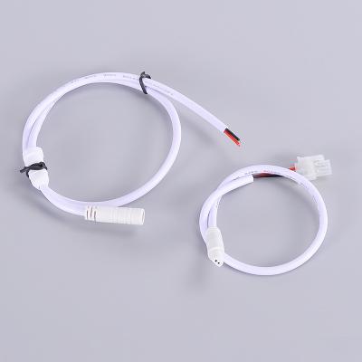 China Custom Flame Retardant M8 Conector 60V Core 2-8 Plug Flame Retardant Wire Waterproof Plug Cable For Motors LED Automotive Exterior Lights for sale